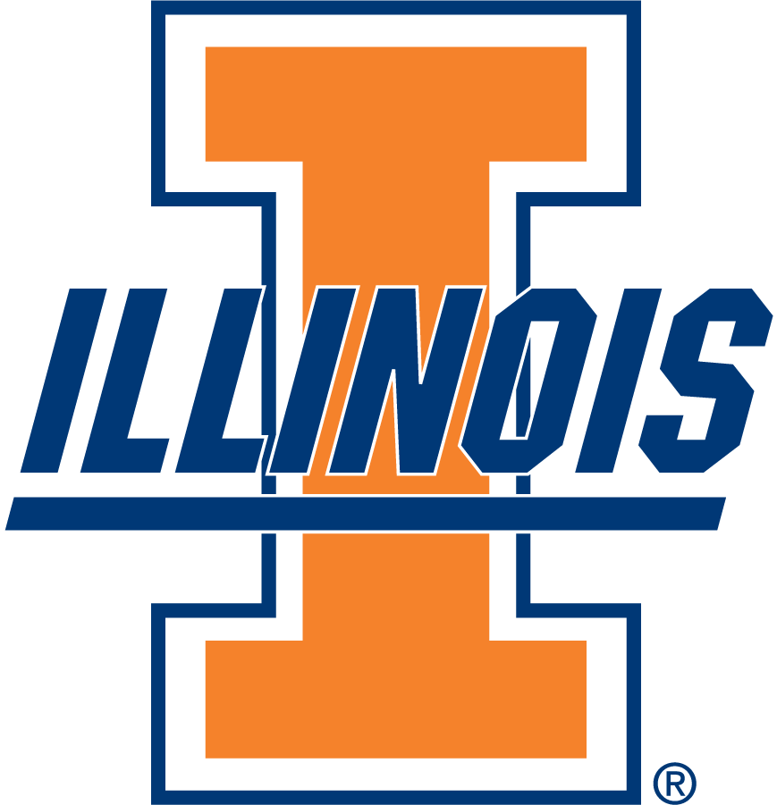 Illinois Fighting Illini 2002-2014 Secondary Logo diy iron on heat transfer